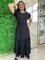 Vestido Longo Plus Preto - comprar online