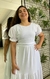 Vestido Longo Plus Branco