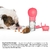 Garrafa de água portátil KOMMILIFE para cães e gatos, alimentador de alimento na internet