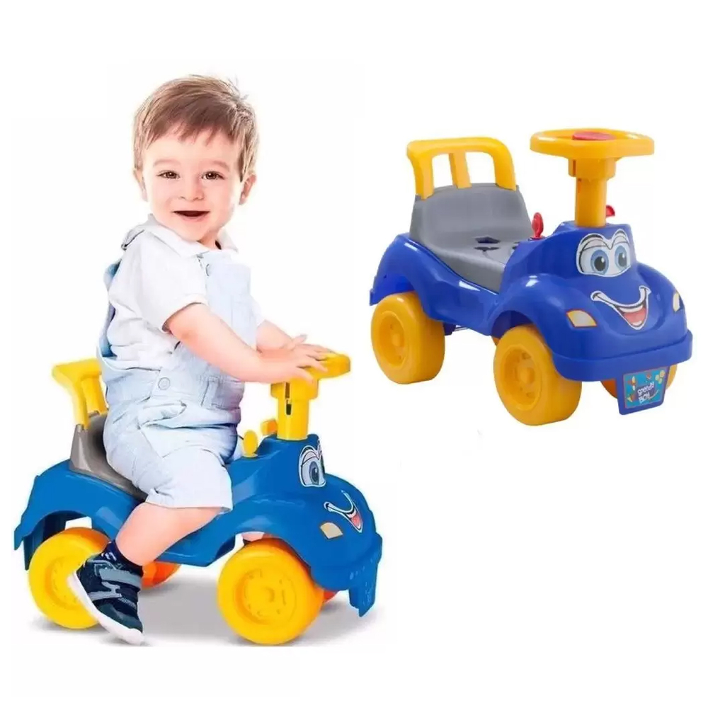 Triciclo Infantil Totokinha Andador Carrinho Didatico Motoca