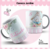 Caneca Branca Personalizada - Jardim