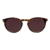 Óculos Oval Retrô Marrom - comprar online