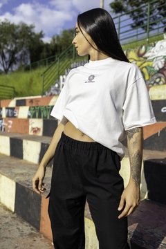 Camiseta Oversized Off-White - Use Mandala