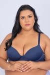 REF 3380 PLUS SIZE SUTIÃ EM MICROFIBRA COM BASE REFORÇADA