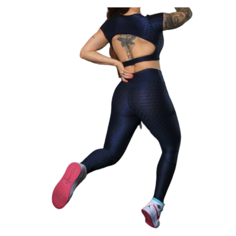 Legging 3D Básica Poliéster - GT Moda Fitness