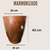 Kit 2 Vasos Cone Marmorizado 40x25 - comprar online