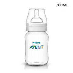 MAMADEIRA ANTI-CÓLICA CLASSIC AVENT 260ML