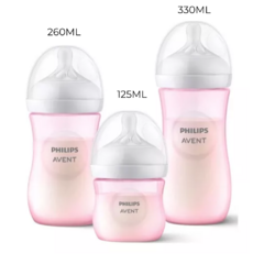 KIT 3 MAMADEIRAS PÉTALA AVENT (125ML/ 260ML/ 330ML)