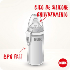 COPO DE TREINAMENTO ACTIVE CUP NUK 300ML na internet