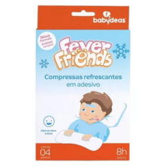 COMPRESSAS EM ADESIVO FEVER FRIENDS - BABYDEAS