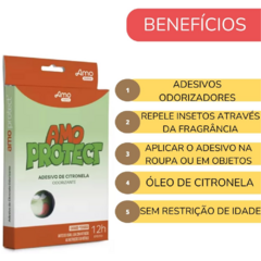 ADESIVO REPELENTE DE CITRONELA 4 UNID. - AMO FARMA - comprar online