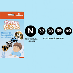 ADESIVO DE TEMPERATURA TERMO FRIENDS - BABYDEAS - BabyBee Store