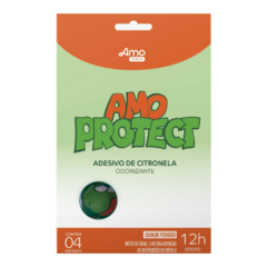 ADESIVO REPELENTE DE CITRONELA 4 UNID. - AMO FARMA