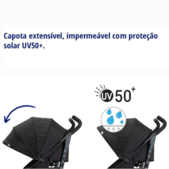 CARRINHO DE BEBÊ LITE WAY 4 JET BLACK CHICCO - BabyBee Store