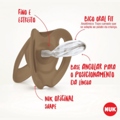 KIT CHUPETA FOR NATURE 6-18 MESES - NUK na internet