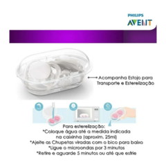 CHUPETA ULTRA AIR HAPPY BORBOLETA - AVENT 0-6 MESES na internet