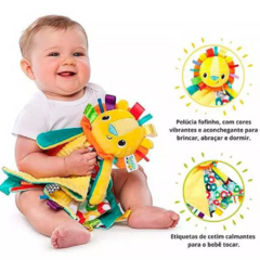 NANINHA LEÃOZINHO TAGGIES BLANKET BRIGHT STARTS - comprar online