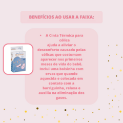 FAIXA TÉRMICA ABDOMINAL COM ERVAS ZIP - loja online