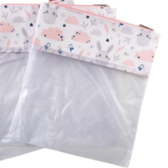 KIT ORGANIZADOR MATERNIDADE BUNNY ROSA JUST BABY - comprar online