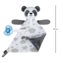 NANINHA PANDA COM PRENDEDOR DE CHUPETA BUBA - comprar online