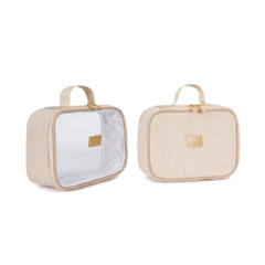 KIT NECESSAIRE NATURE BEGE JUST BABY