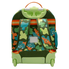 MOCHILA DE RODINHAS DINO TRIO - PUKET na internet