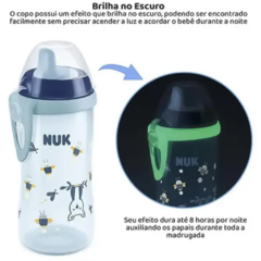 COPO ANTIVAZAMENTO KIDDY CUP NIGHT GLOW NUK 300ML na internet