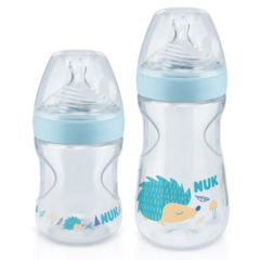 KIT MAMADEIRA SMART FLOW AZUL NUK (150ML/270ML)