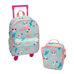 KIT MOCHILA + LANCHEIRA UNI ALOHA - PUKET