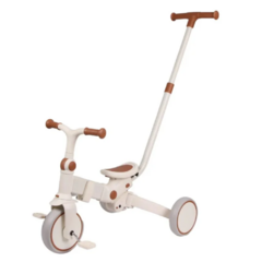 TRICICLO INFANTIL PREMIUM BABY E-LITE TRIKE OFF WHITE/ CINZA na internet