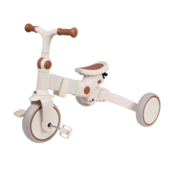 TRICICLO INFANTIL PREMIUM BABY E-LITE TRIKE OFF WHITE/ CINZA - comprar online