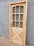 Puerta Exterior MOD. C6 cuatro tableros Cruz 1/2 vidrio repartido Grandis - comprar online