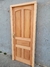 Puerta Exterior MOD.6 ciega cuatro tableros Cedro - comprar online