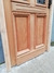 Puerta Simple Colonial MOD. AZORES reja combinada Cedro - Tecnomark Aberturas