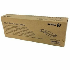 Cartucho de Tóner Amarillo de Alto Rendimiento para Xerox Workcentre 6655 - 106R02754