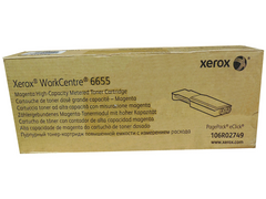 Cartucho de Tóner Magenta de Alto Rendimiento para Xerox Workcentre 6655 - 106R02753
