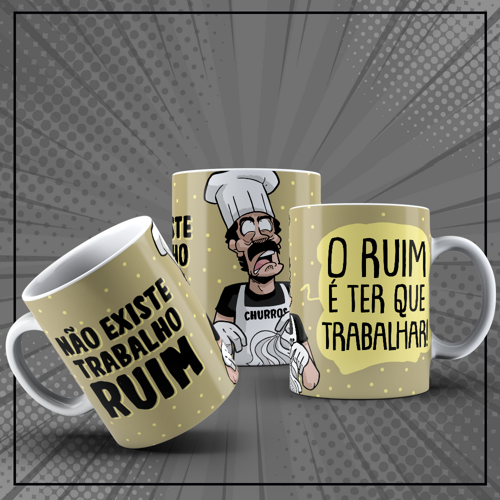 Caneca Chaves e Chapolin Colorado - Canecarisma