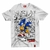 CAMISETA INFANTIL SONIC BRANCA