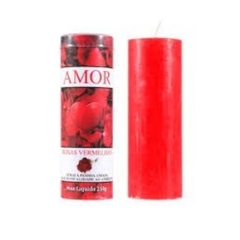 Vela de 7 dias Aromatizada do Amor de Rosas Vermelhas- Votiva AIB - comprar online