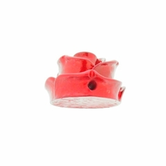 Firma Flor Rosa Vermelha 18 mm - comprar online