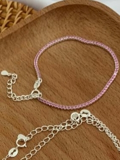 Pulseira Riviera Light Pink | PU026