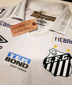 Camiseta Santos de Brasil - Match Worn - 2022 - tienda online