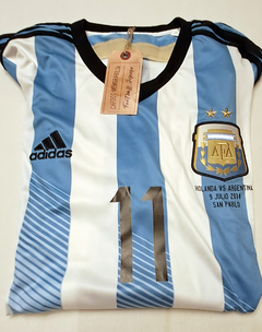 Camiseta Selección Argentina - Utilería Maxi Rodríguez - Mundial Brasil 2014