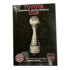 Programa Toyota Cup Intercontinental Boca Bayern Munich 2001