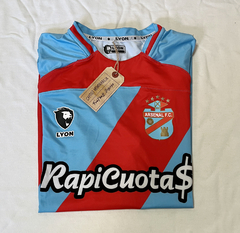 Camiseta Arsenal de Sarandí - Match Worn - Toloza - - Cafoot Memorabilia