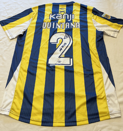 Camiseta Rosario Central - Match Worn - Quintana - Cafoot Memorabilia