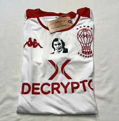 Camiseta Huracán - Match Worn - Gómez - Homenaje a Menotti - tienda online