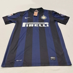 Camiseta Inter de Italia - Autografiada Javier Zanetti - 2013/14