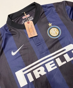 Camiseta Inter de Italia - Autografiada Javier Zanetti - 2013/14