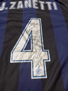 Camiseta Inter de Italia - Autografiada Javier Zanetti - 2013/14 - comprar online